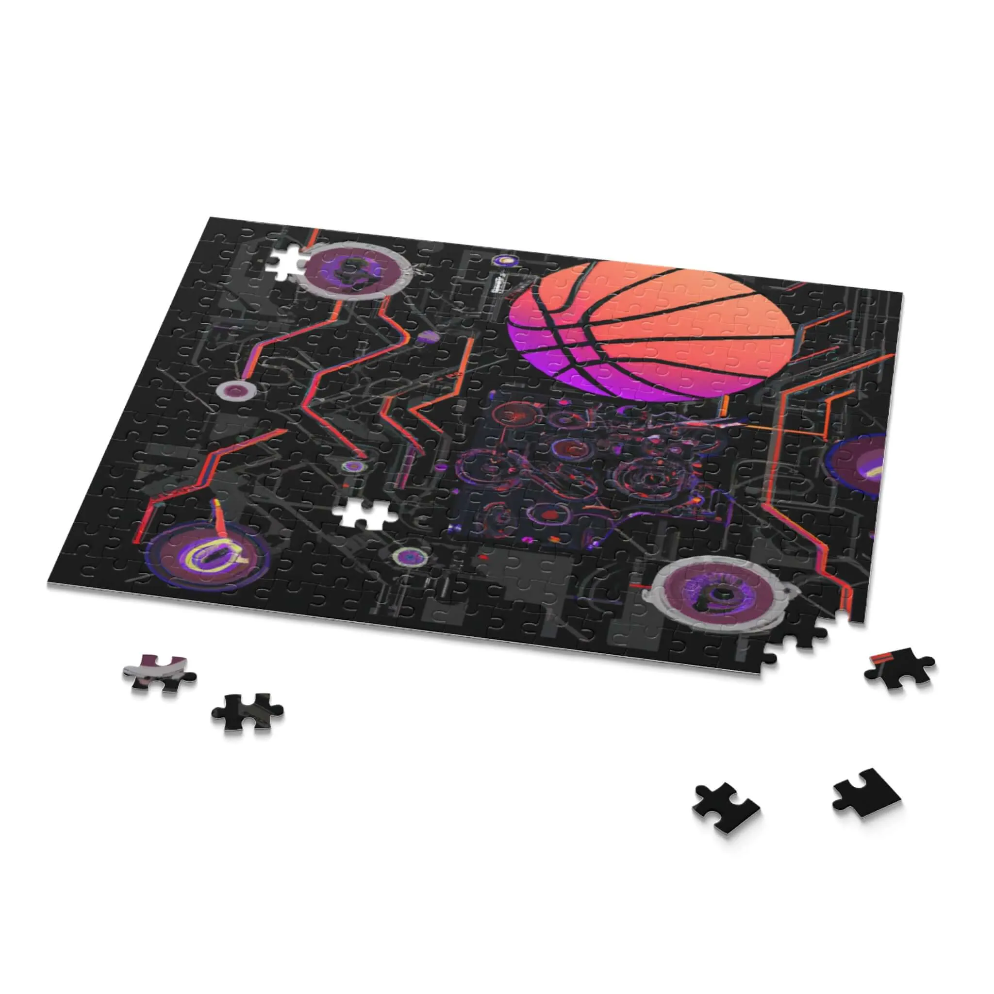 Future Dunk 3D Basketball Galaxy Puzzle