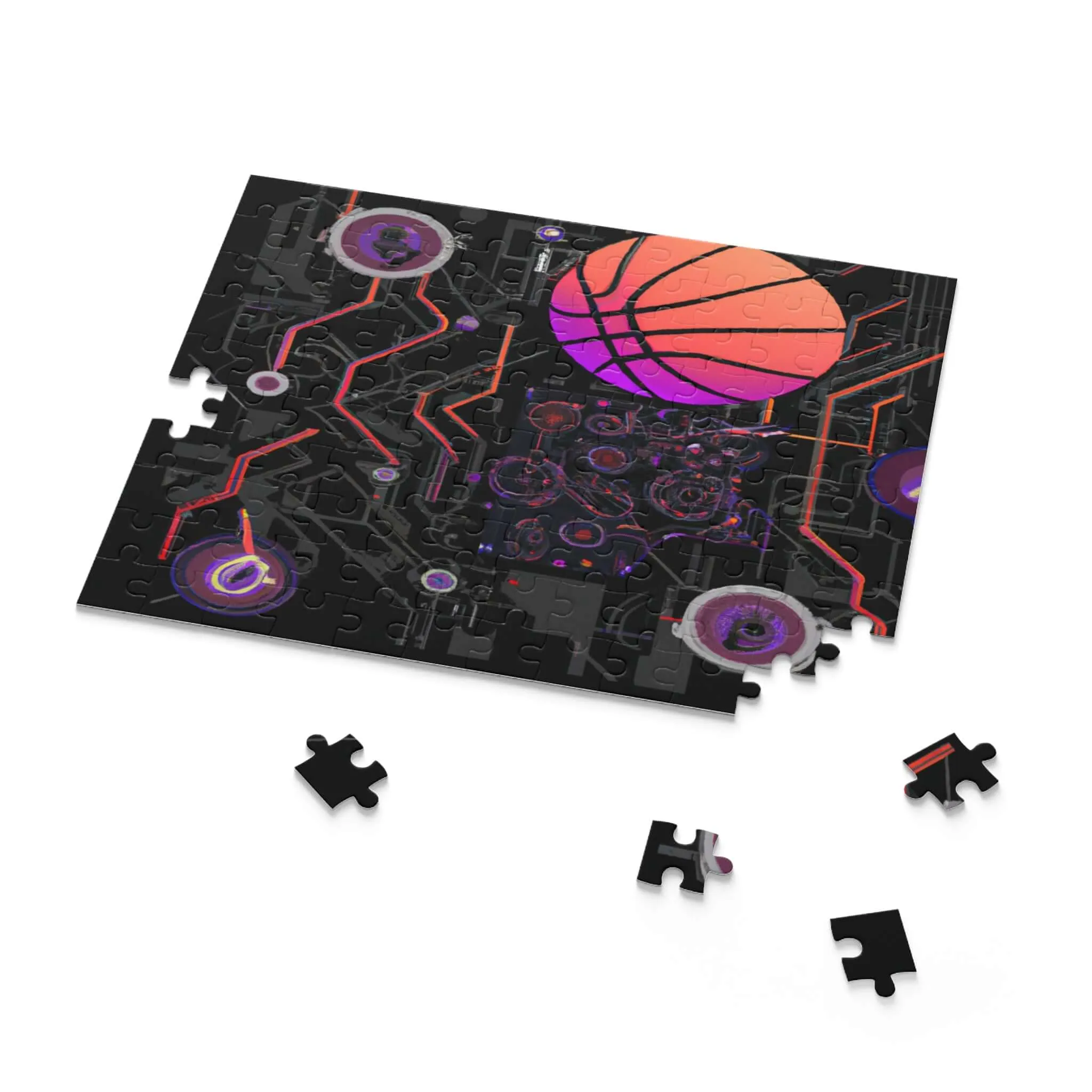 Future Dunk 3D Basketball Galaxy Puzzle