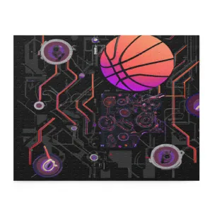 Future Dunk 3D Basketball Galaxy Puzzle