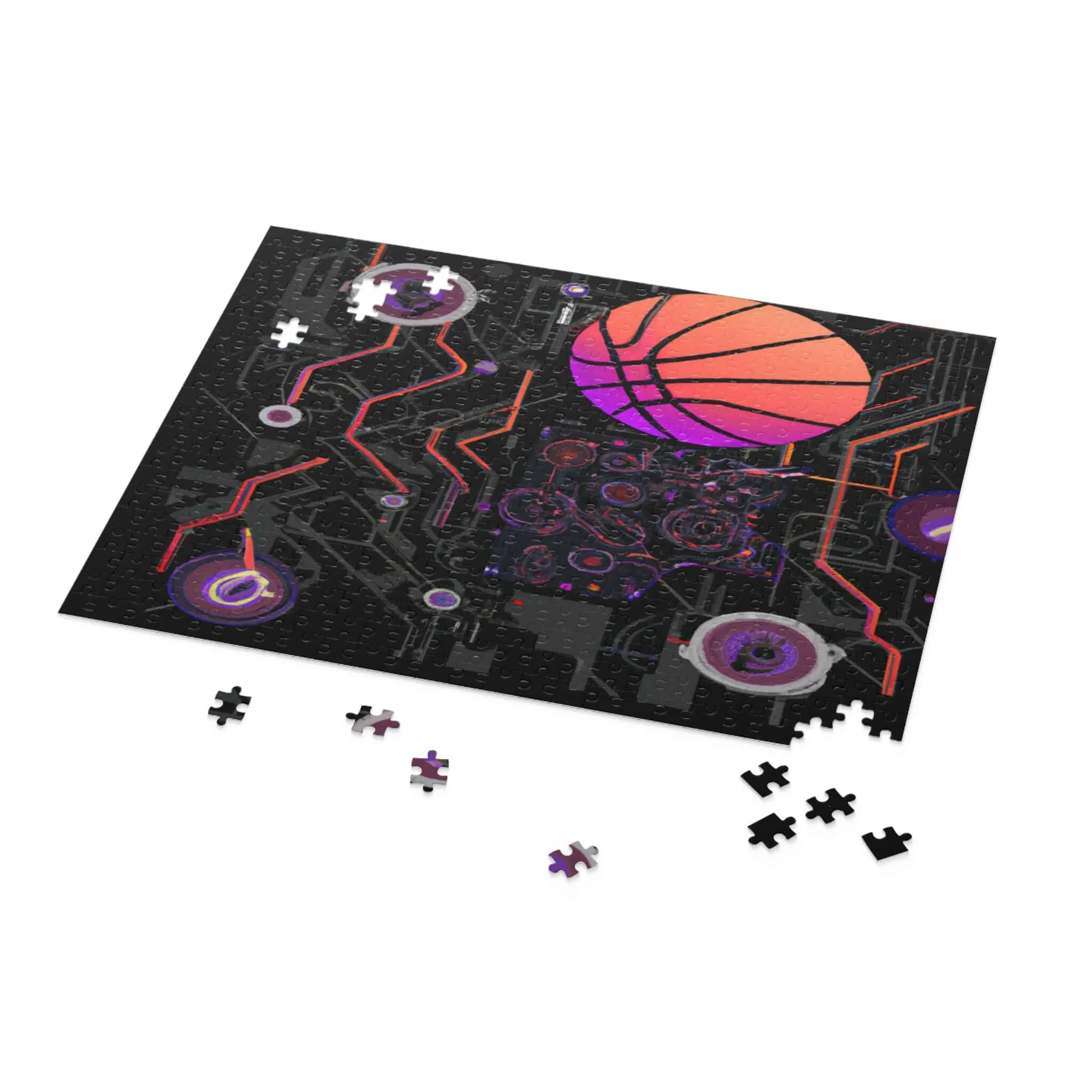 Future Dunk 3D Basketball Galaxy Puzzle