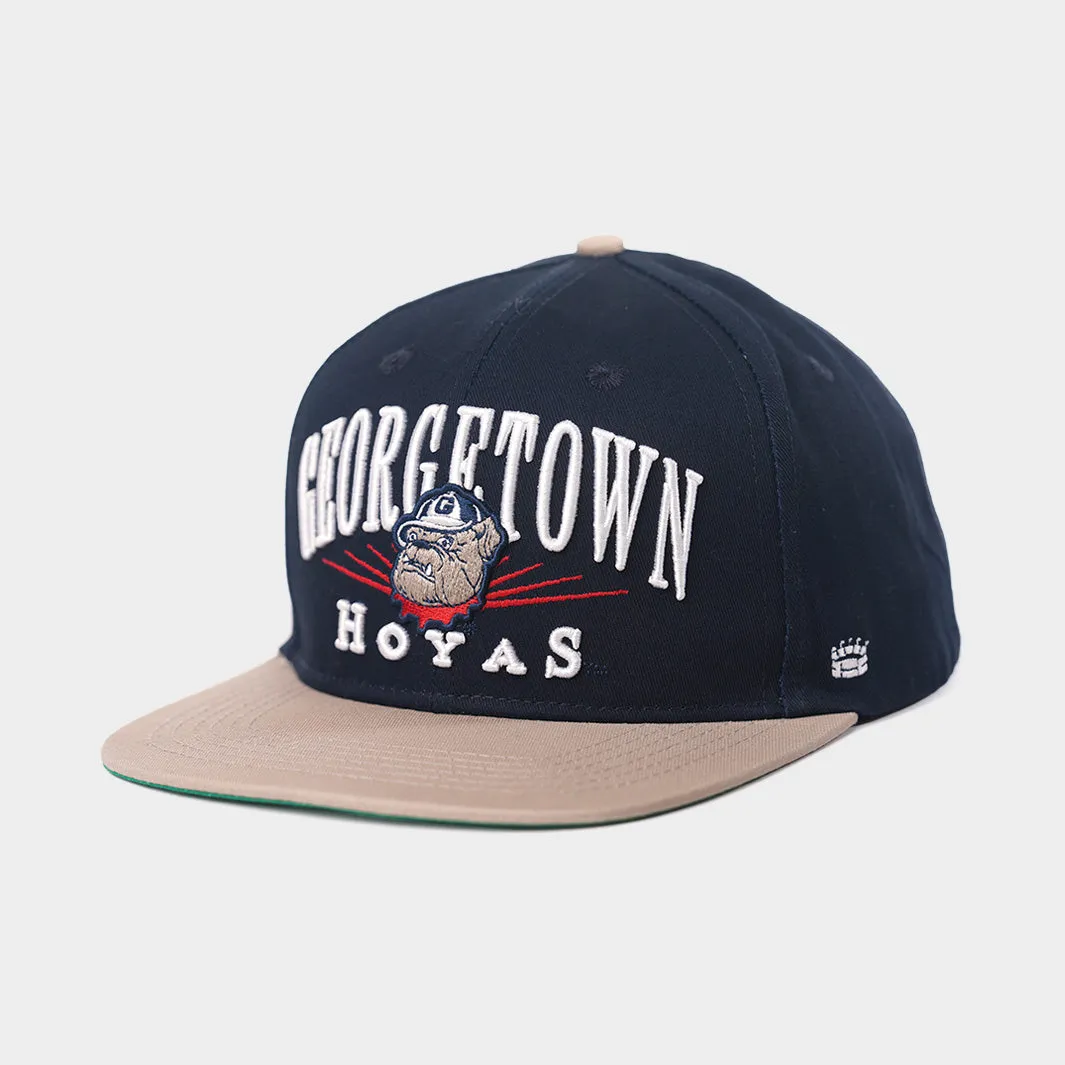 Georgetown Hoyas Vintage Bulldog Snapback Hat