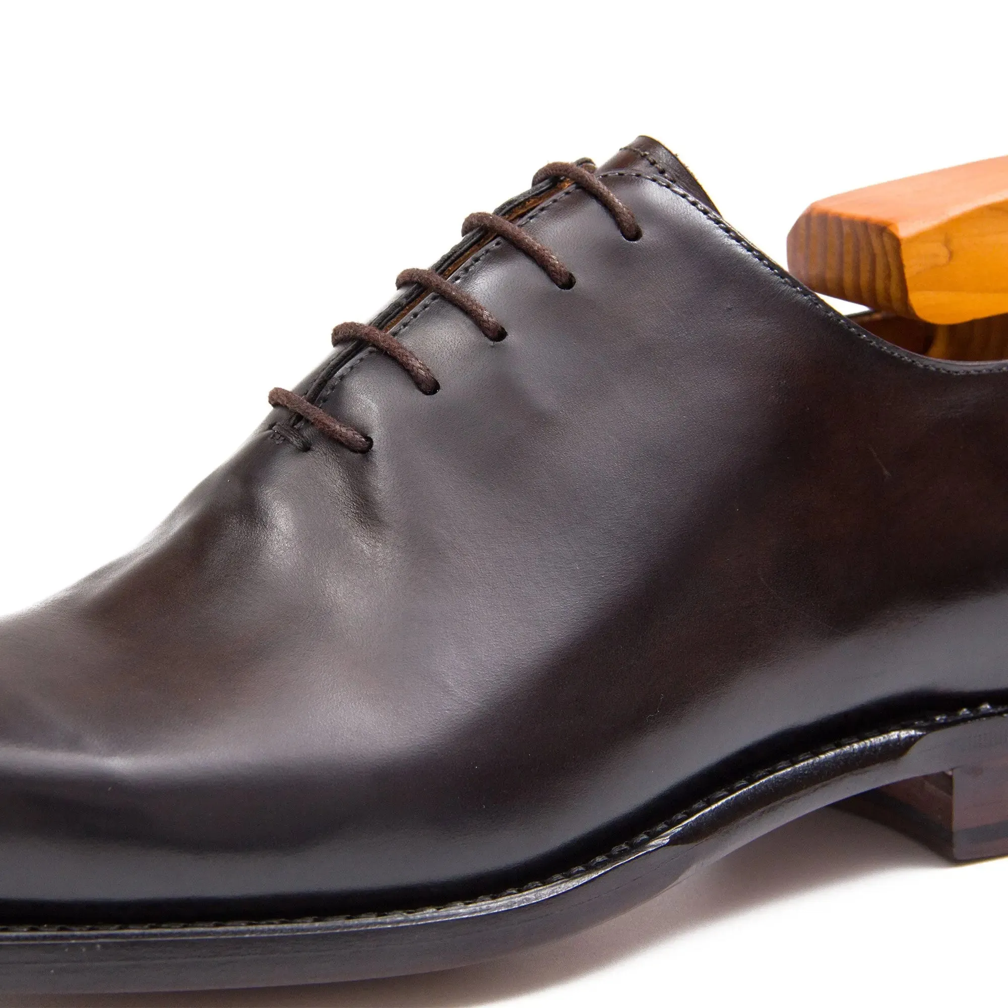 Handmade Oxford Shoes with Calfskin