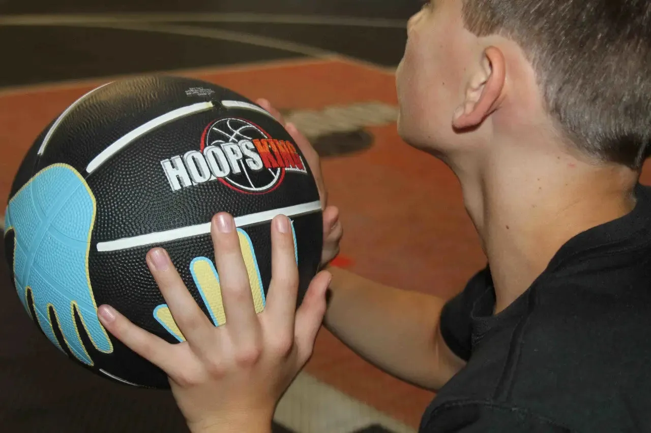 Hands on Shooter Basketball w- Hand Placement