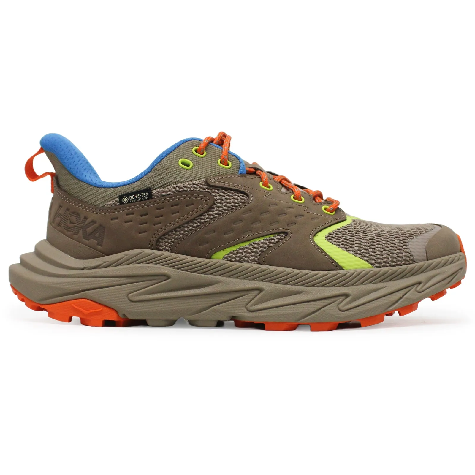 Hoka Anacapa 2 Low GTX Nubuck Textile Youth Low Top Trainers