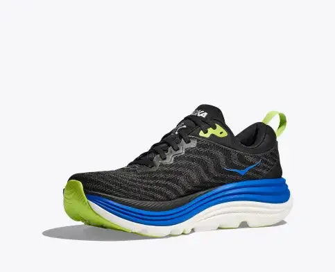 Hoka Gaviota 5 Black Electric Cobalt Men's