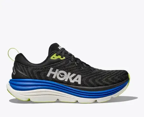 Hoka Gaviota 5 Black Electric Cobalt Men's