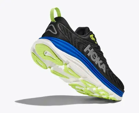 Hoka Gaviota 5 Black Electric Cobalt Men's