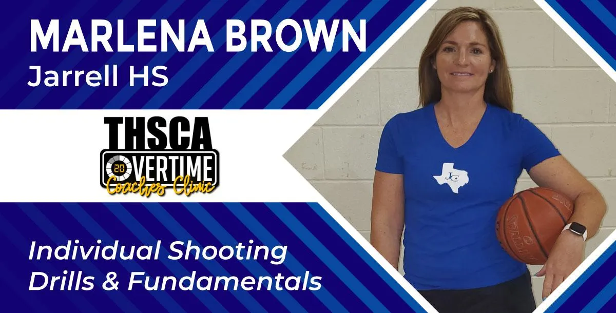 Individual Shooting Drills & Fundamentals - Marlena Brown, Jarrell HS