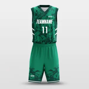 Ink Wash - Customized Basketball Jersey Design for Team