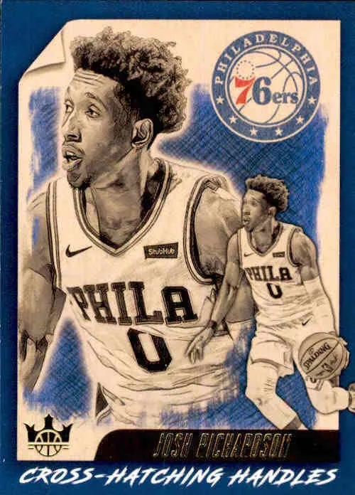 Josh Richardson, Cross-Matching Handles, 2019-20 Panini Court Kings Basketball NBA