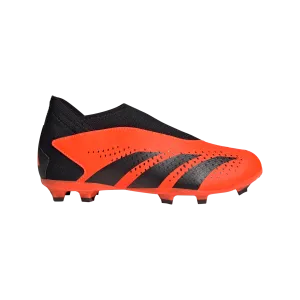 JR Predator Accuracy.3 Laceless Firm Ground Soccer Boots - Heatspawn Pack