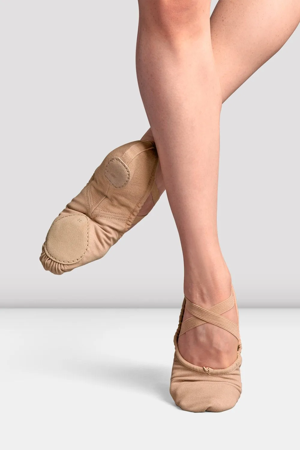 Ladies Perfectus Canvas Ballet Shoes