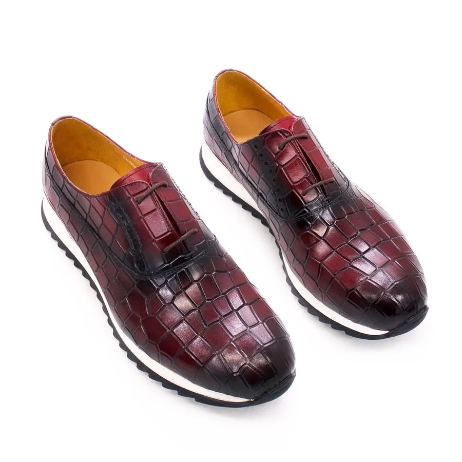 Lightweight Genuine Leather Slip-On Shoes