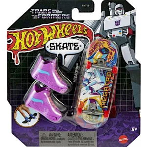 Megatron Transformers Hot Wheels Skate Fingerboard and Shoes