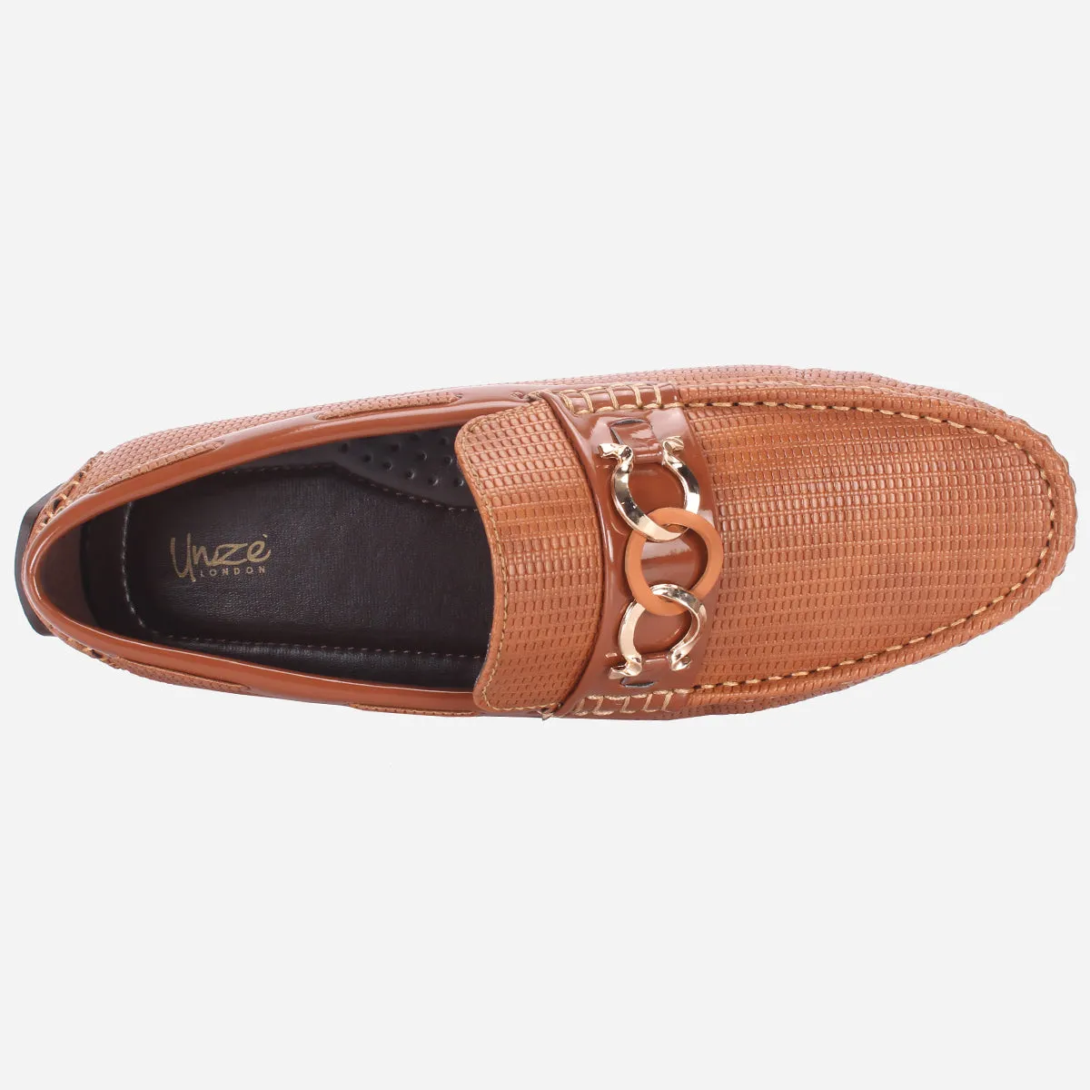 Mens "TEMAN" Comfort Slip On Moccasins