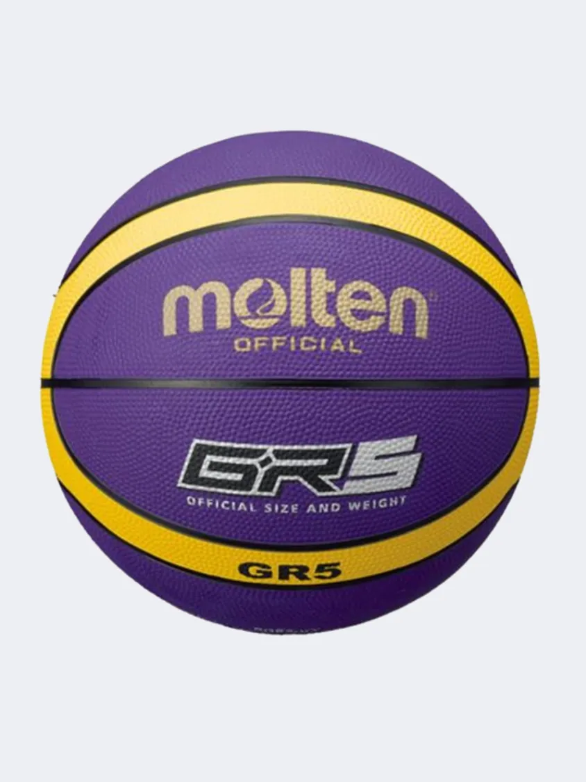 Molten Basketball Ball Violet/Yellow