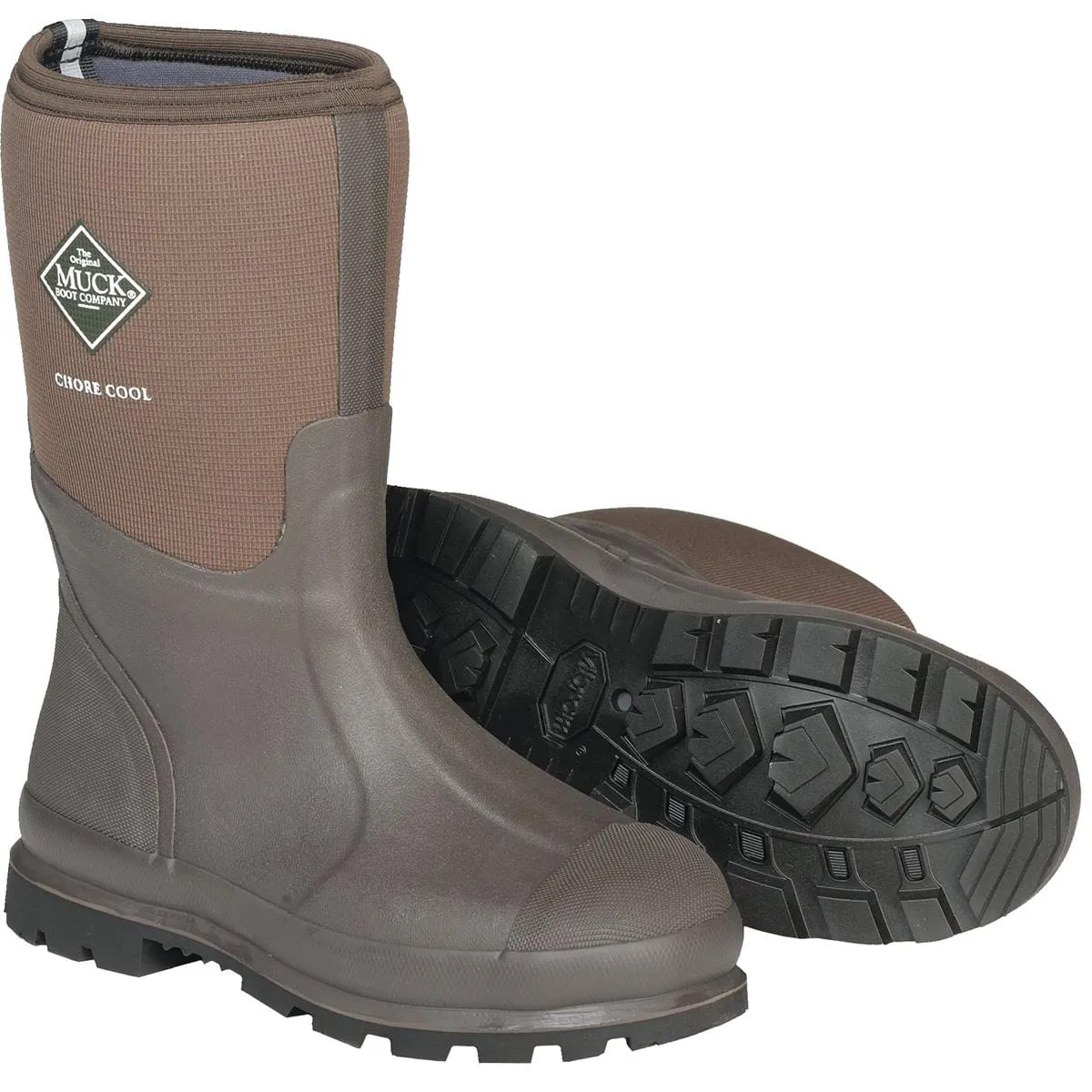 Muck Boot Co. Cool Series 12"H All-Conditions Plain Toe Chore Boots