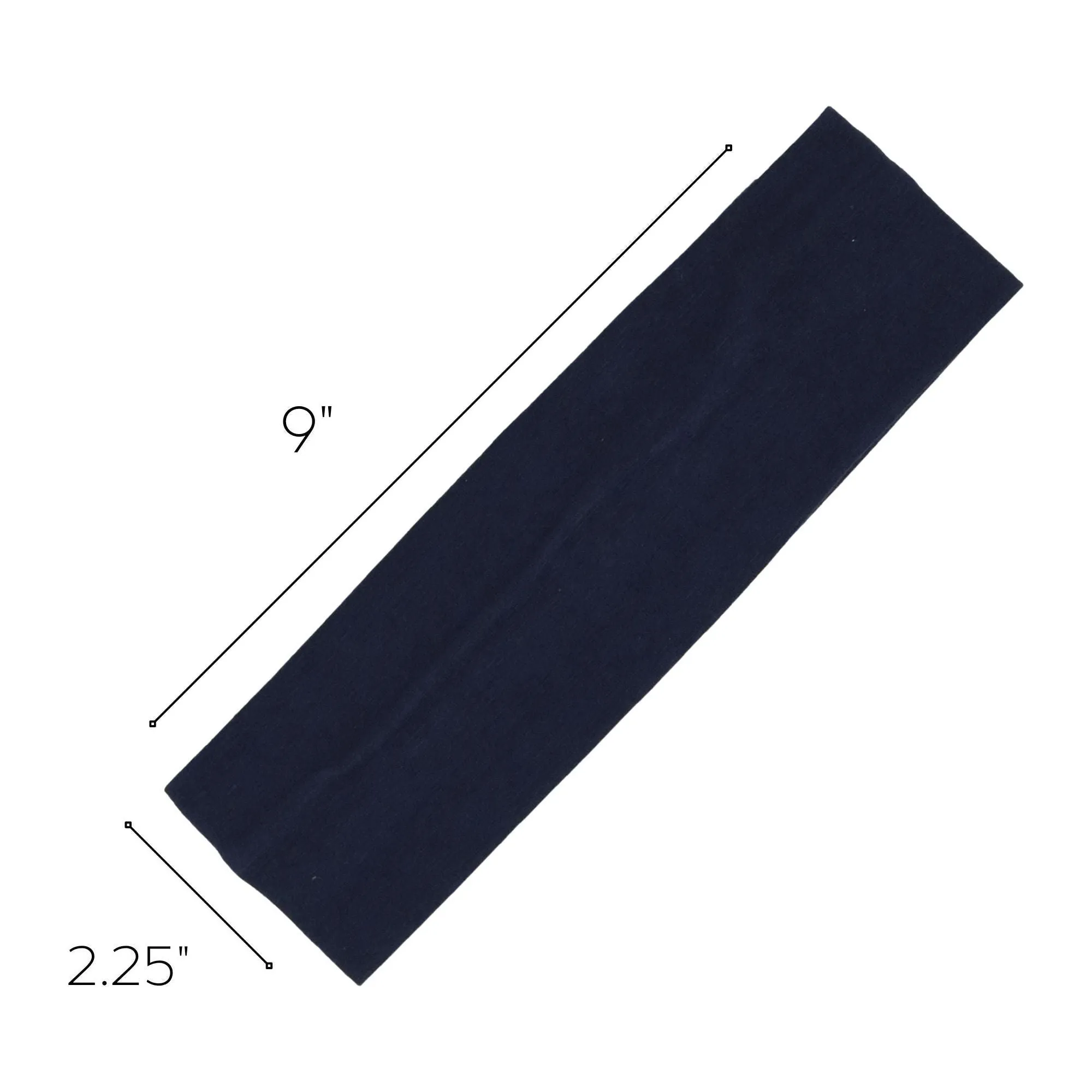 Navy Cotton Headband