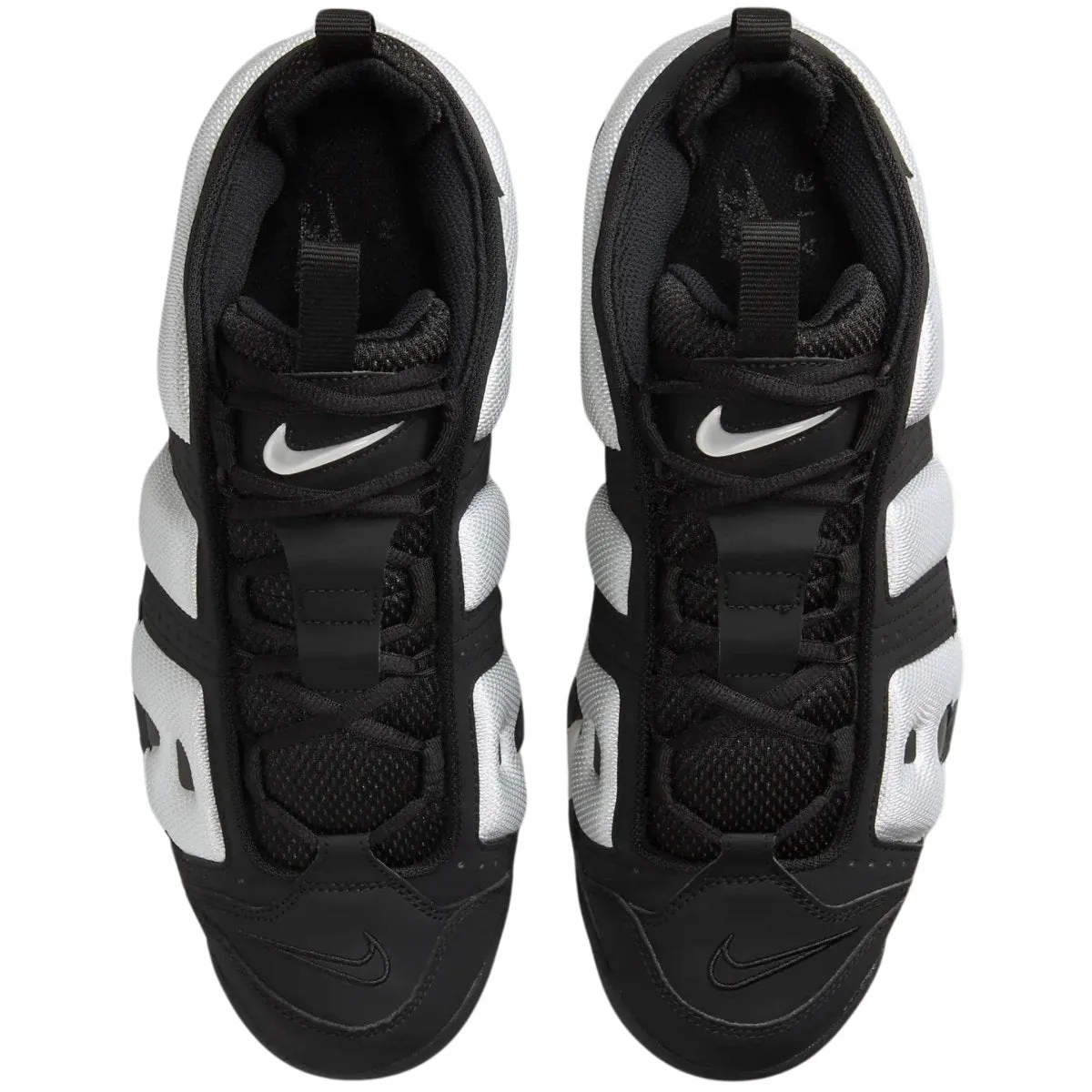 Nike Men's Air More Uptempo Low Black/Metallic Silver/Photon Dust