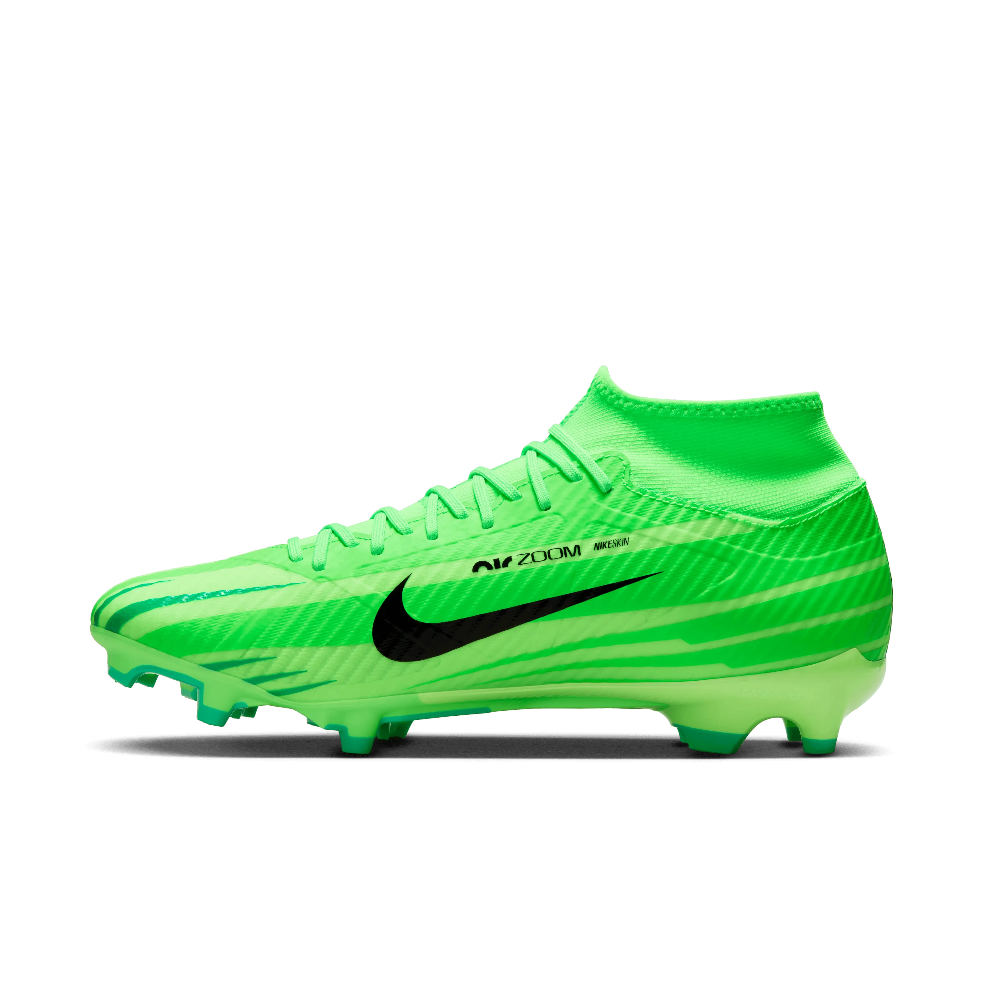 Nike Youth CR7 Superfly 9 Academy FG-Green Strike/Black/Stadium Green