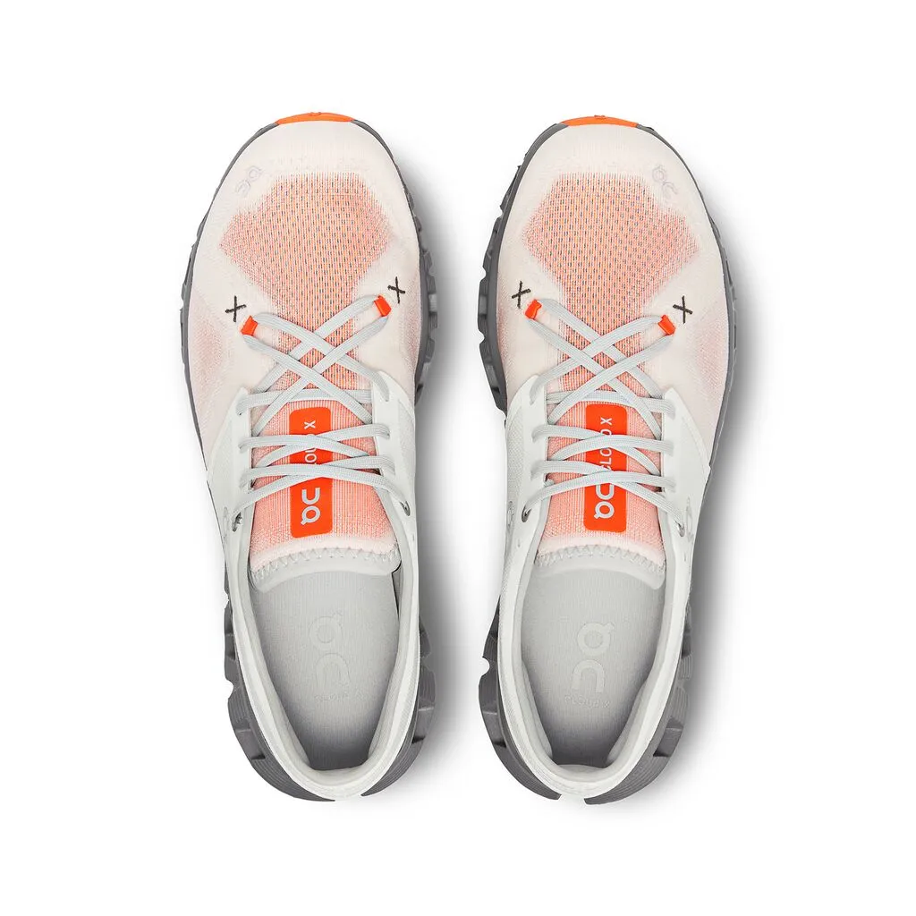 On Running Cloud X 3 (Mens) - Ivory/Alloy