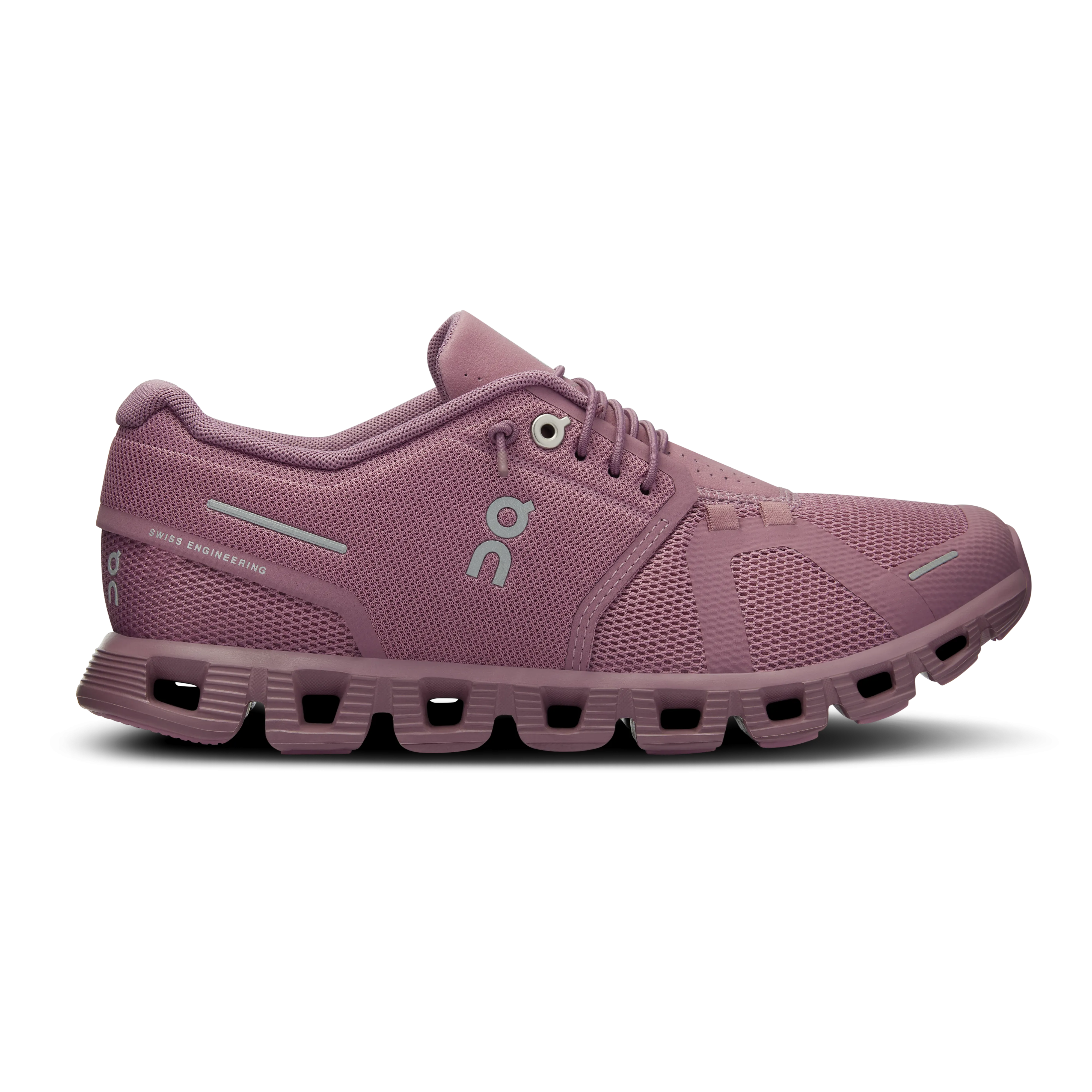 On Running Women's Cloud 5 Shoes - Fig / Quartz