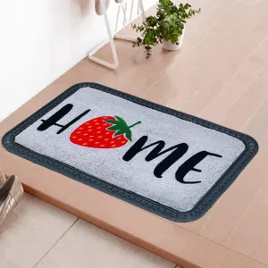 OnlyMat Premium Soft Quickdry Bath Mat with Flocked "Home"