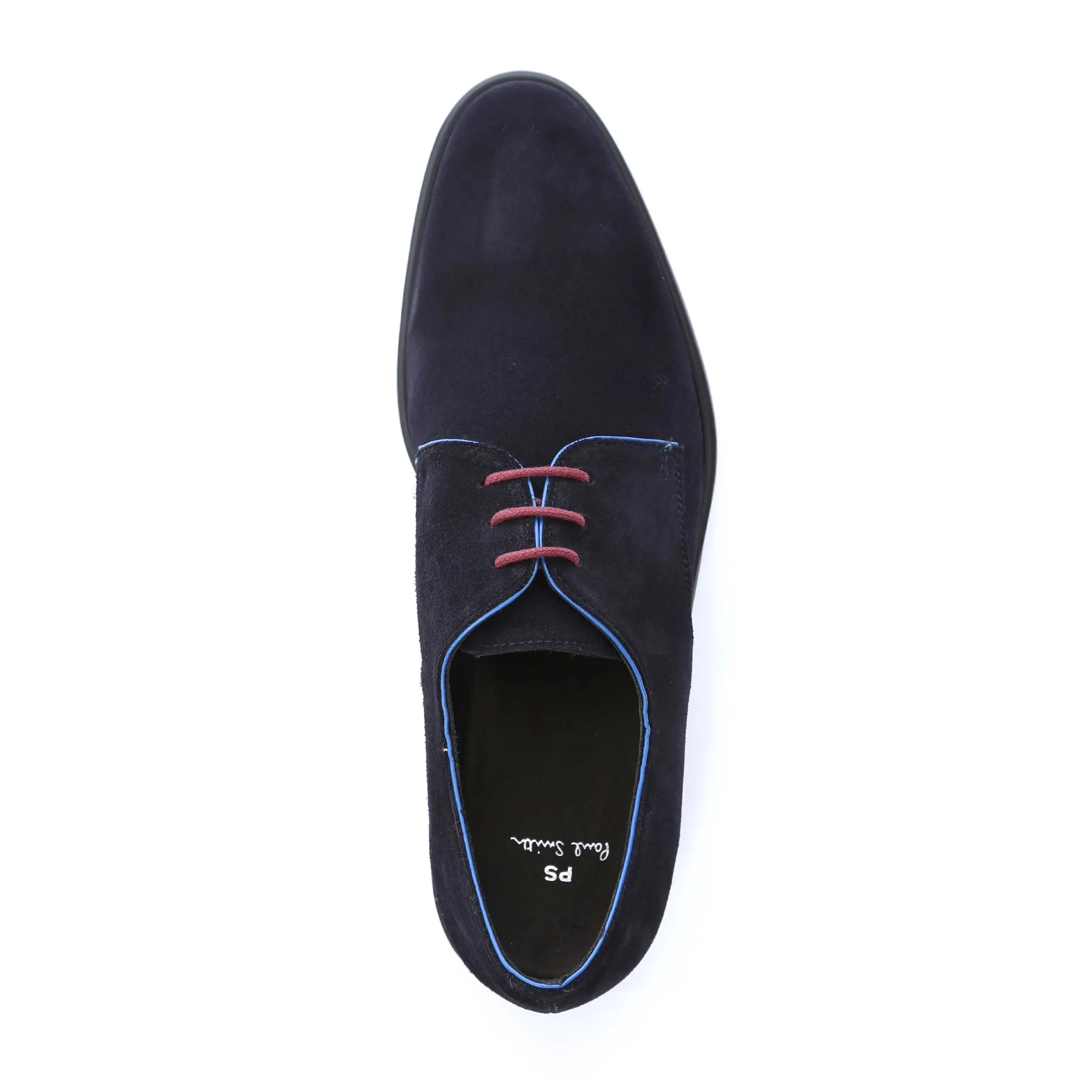 Paul Smith Bayard Suede Shoe in Navy