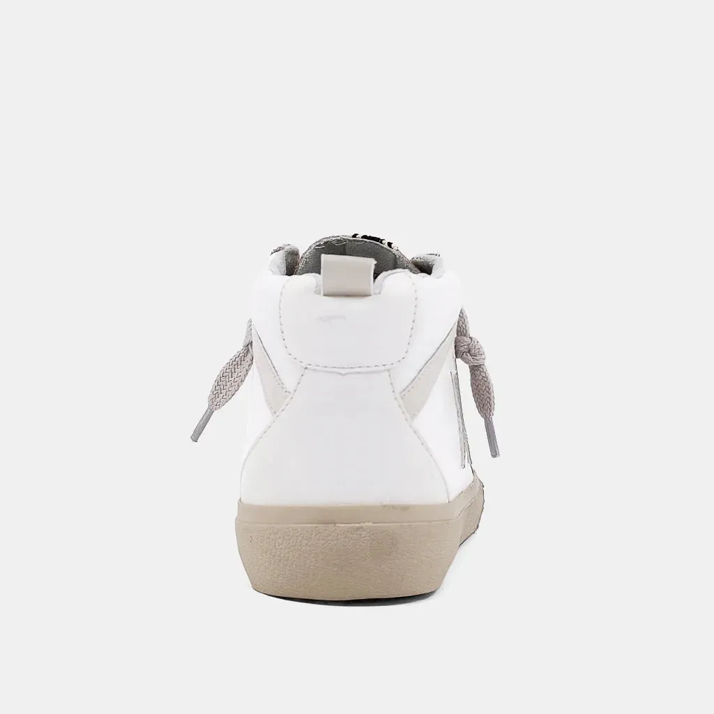 Paulina Sneakers - White Lizard