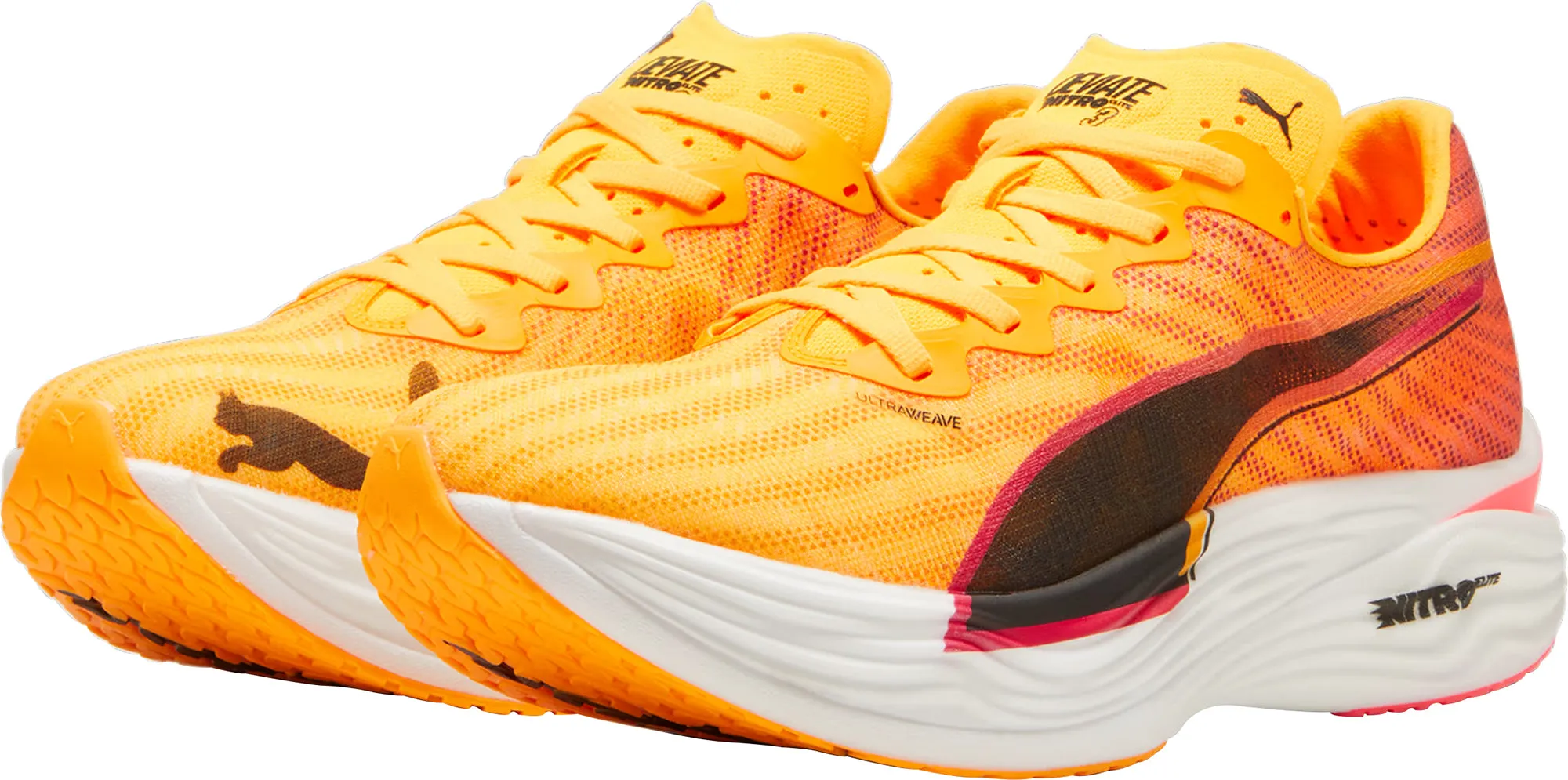 Puma Deviate Nitro Elite 3 Mens Running Shoes - Orange