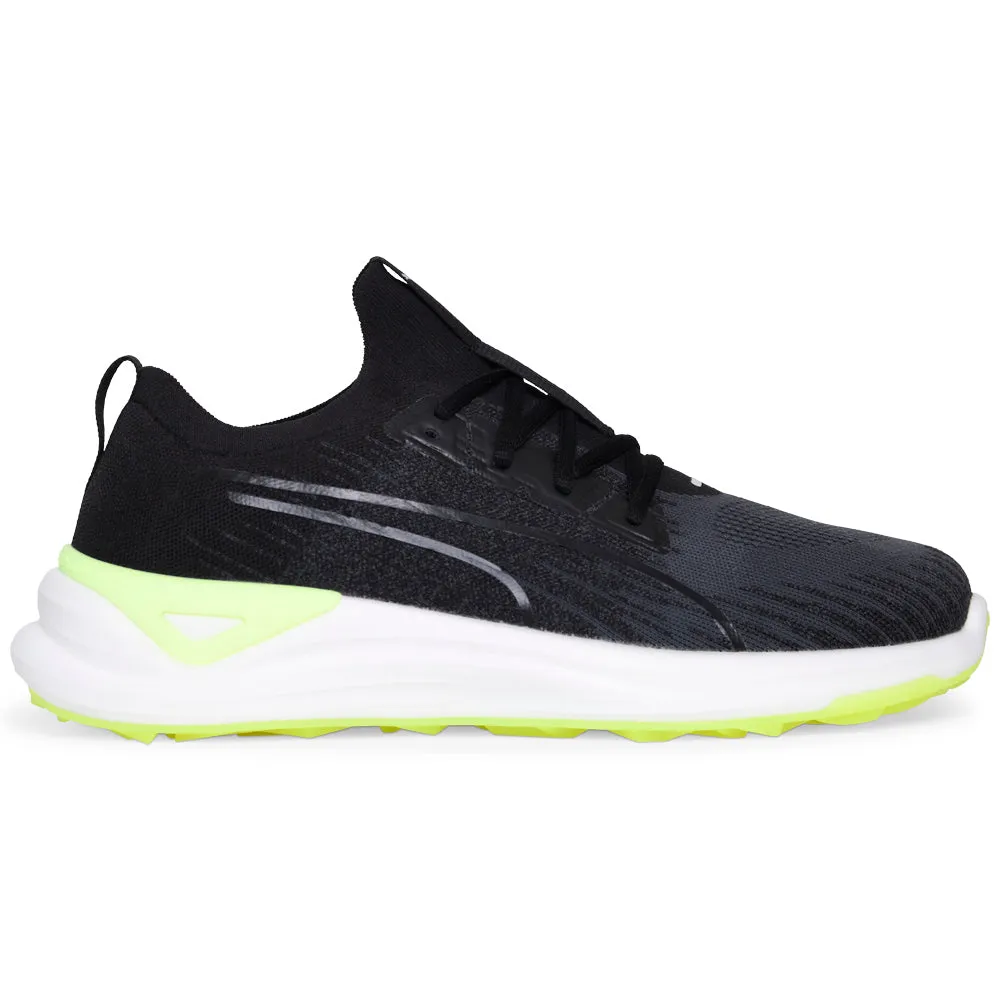 Puma Electrocat NITRO Spikeless Waterproof Shoes - Puma Black/Strong Gray/Fast Yellow