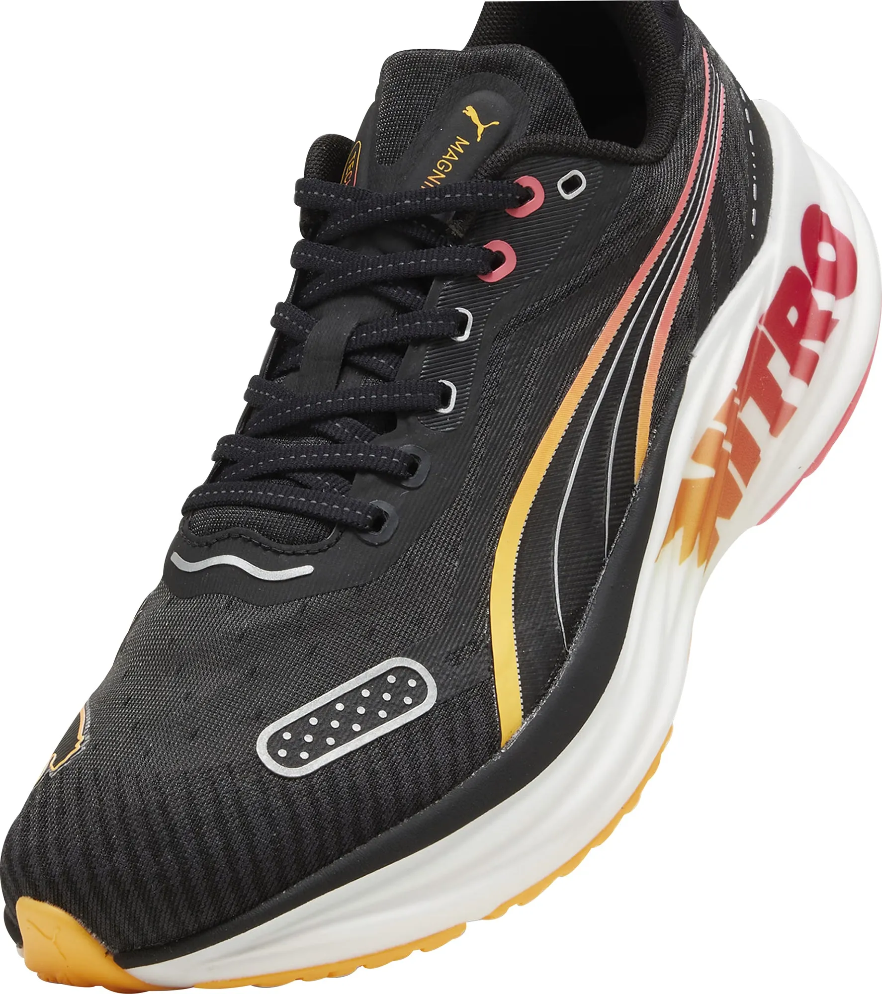 Puma Magnify Nitro 2 Tech Mens Running Shoes - Black