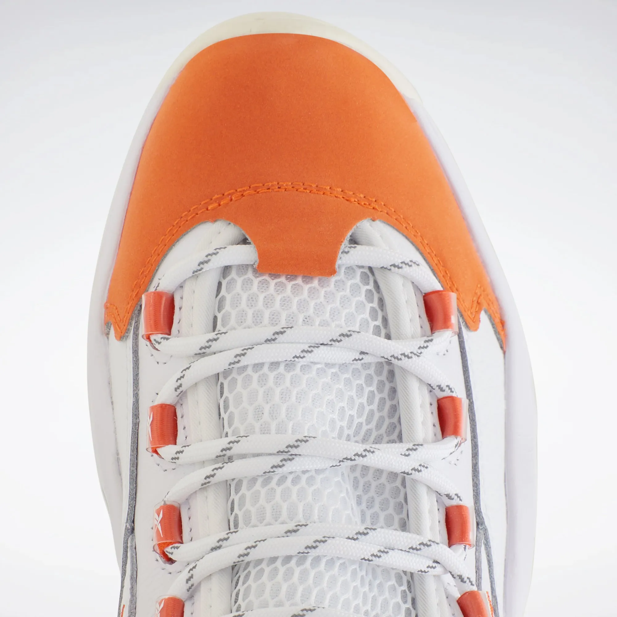 Question Mid Shoes White/Smash Orange/Chalk