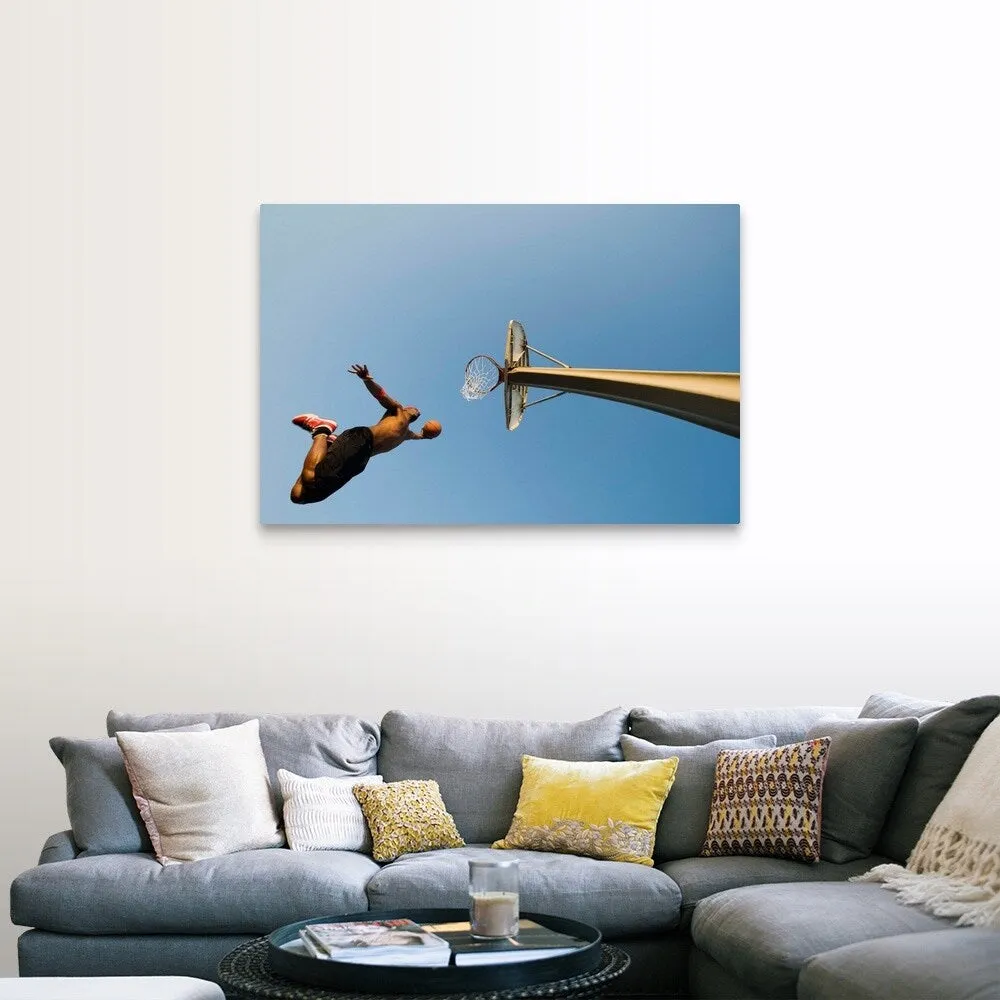 "Basketball player" Canvas Wall Art