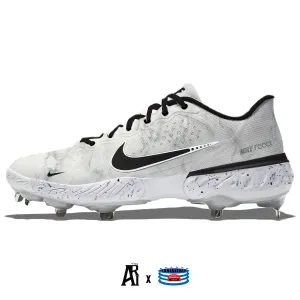 "Marble" Nike Alpha Huarache Elite 3 Cleats