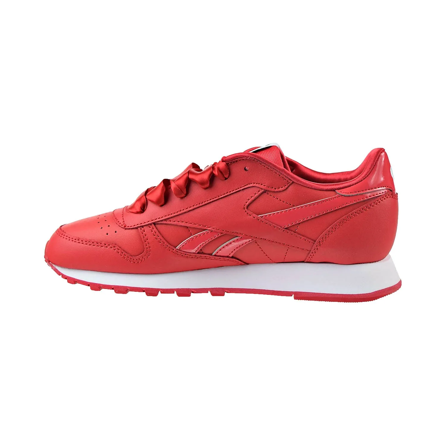 Reebok Classic Leather Big Kids' Shoes Vector Red-Footwear White