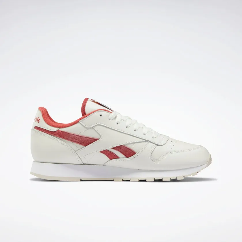 REEBOK CLASSIC LEATHER - Chalk / Mars Red / Stucco