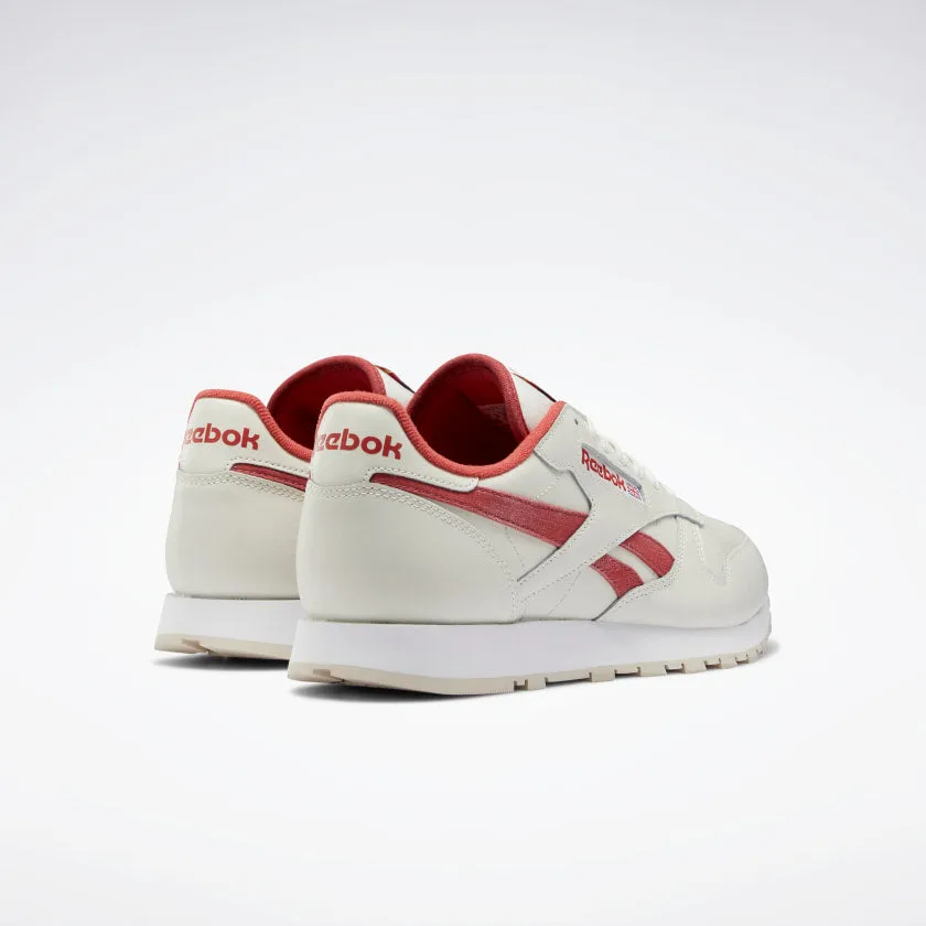 REEBOK CLASSIC LEATHER - Chalk / Mars Red / Stucco