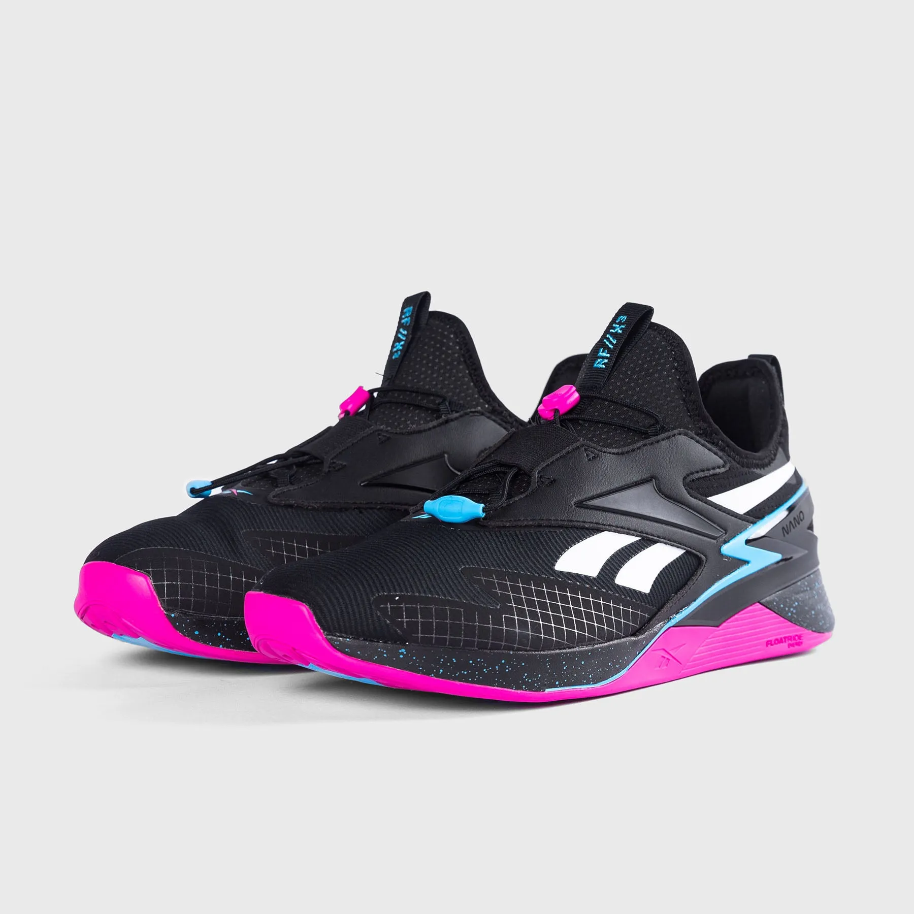 REEBOK - NANO FRONING - CORE BLACK/LASER PINK/BOLD CYAN