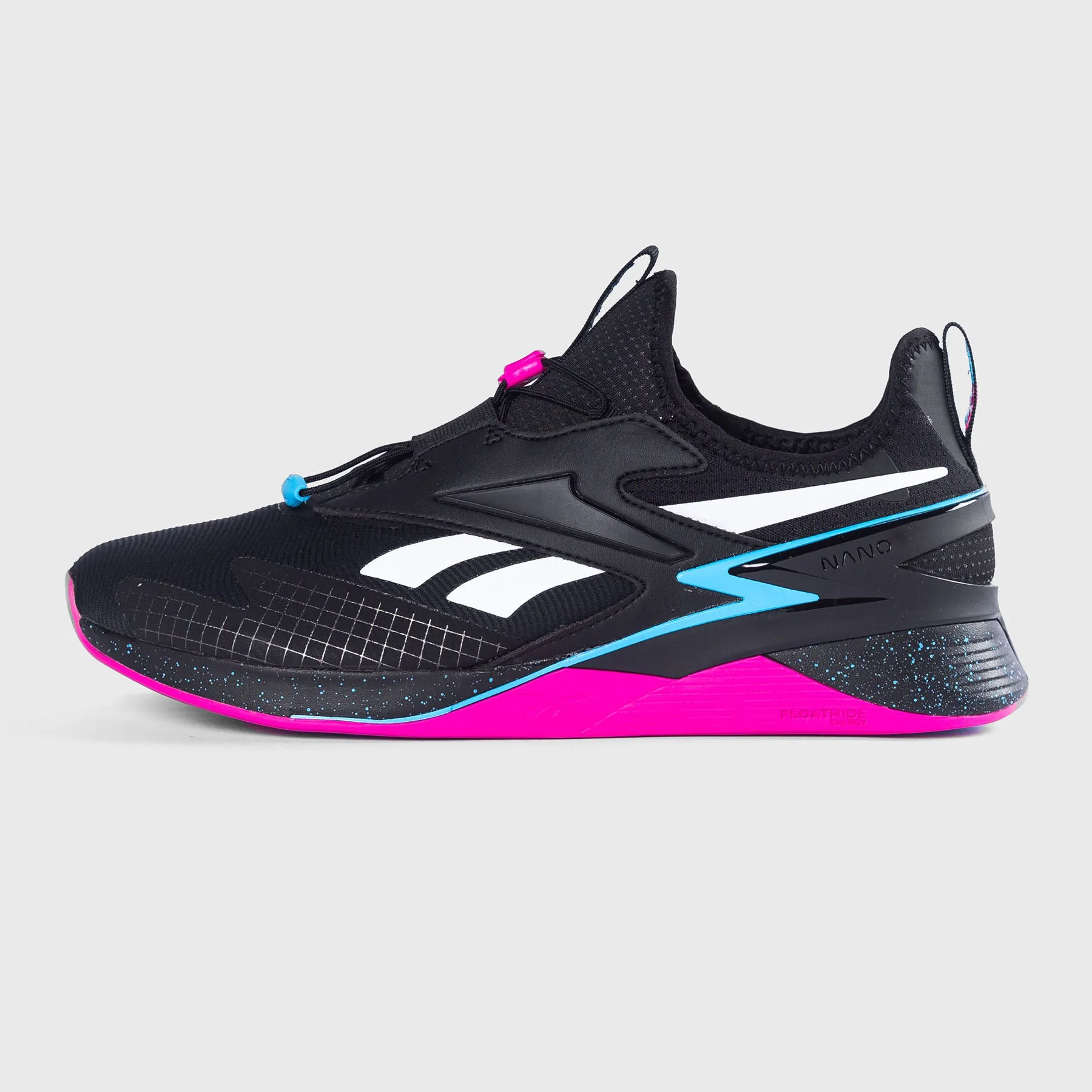 REEBOK - NANO FRONING - CORE BLACK/LASER PINK/BOLD CYAN