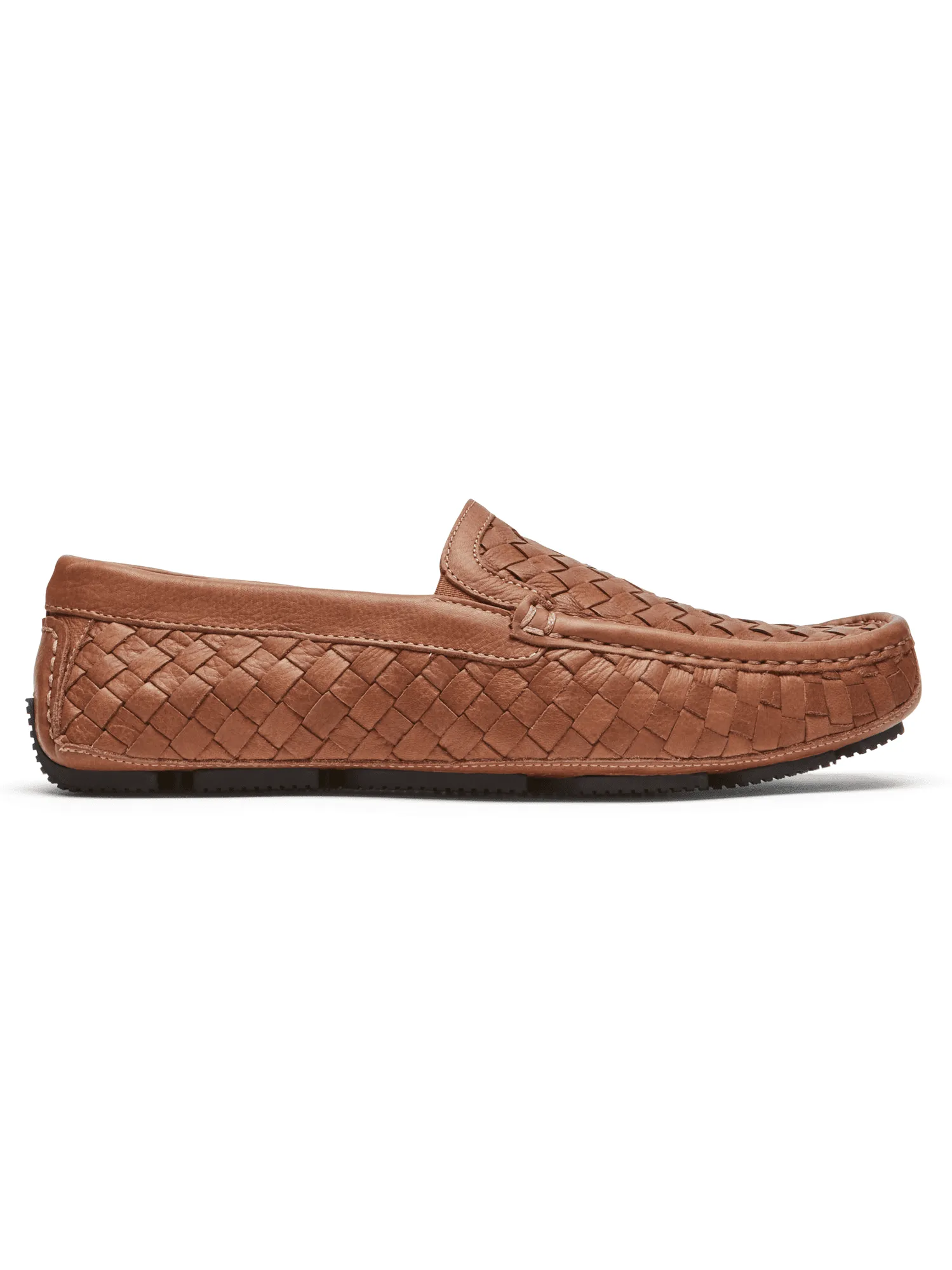 Rockport Men's Rhyder Venetian Loafer Tan Woven CI8367