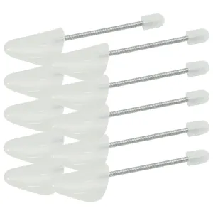 Shoe Trees 5 Pairs White EU 38-44 Plastic