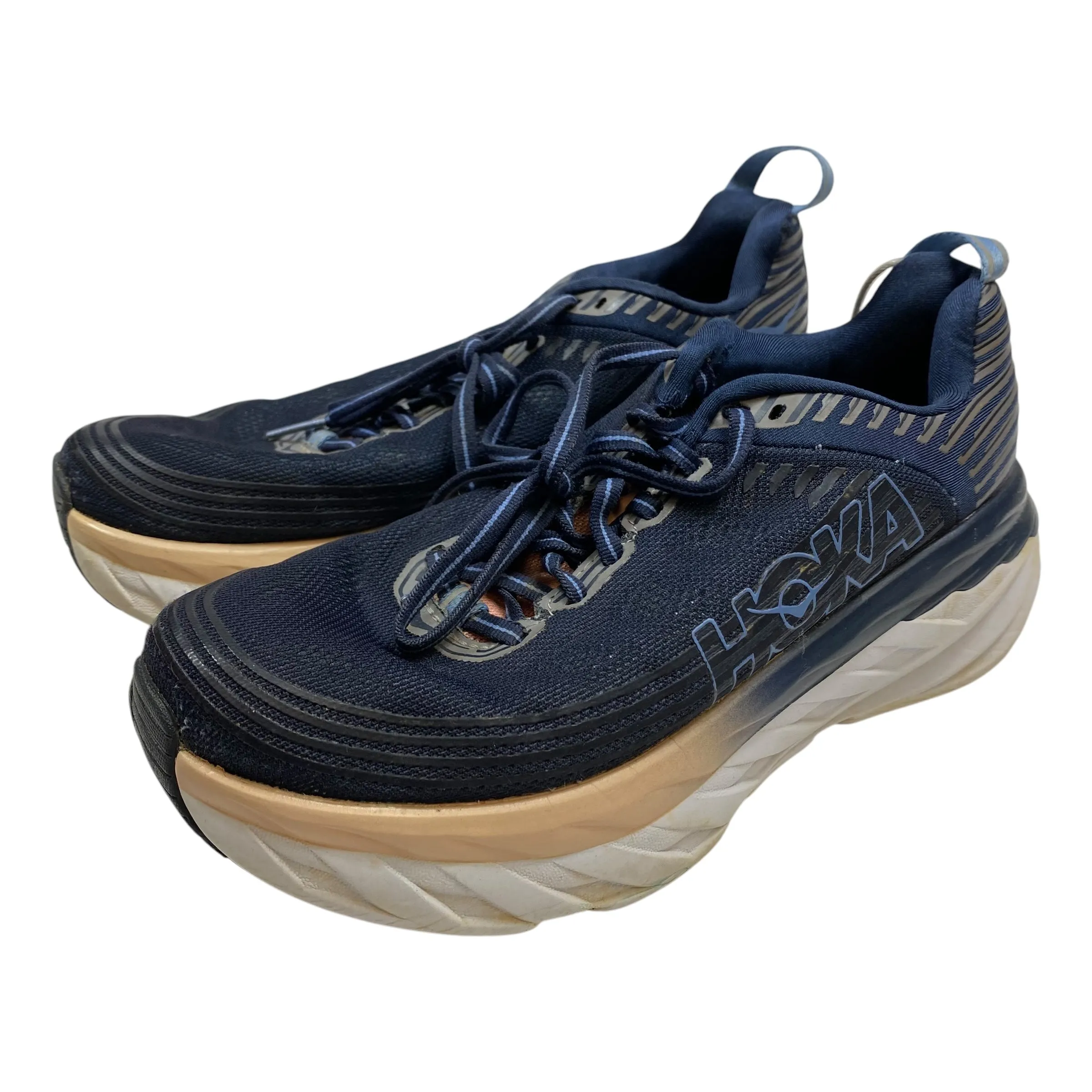 Shoes Athletic By Hoka In Blue, Size: 6.5