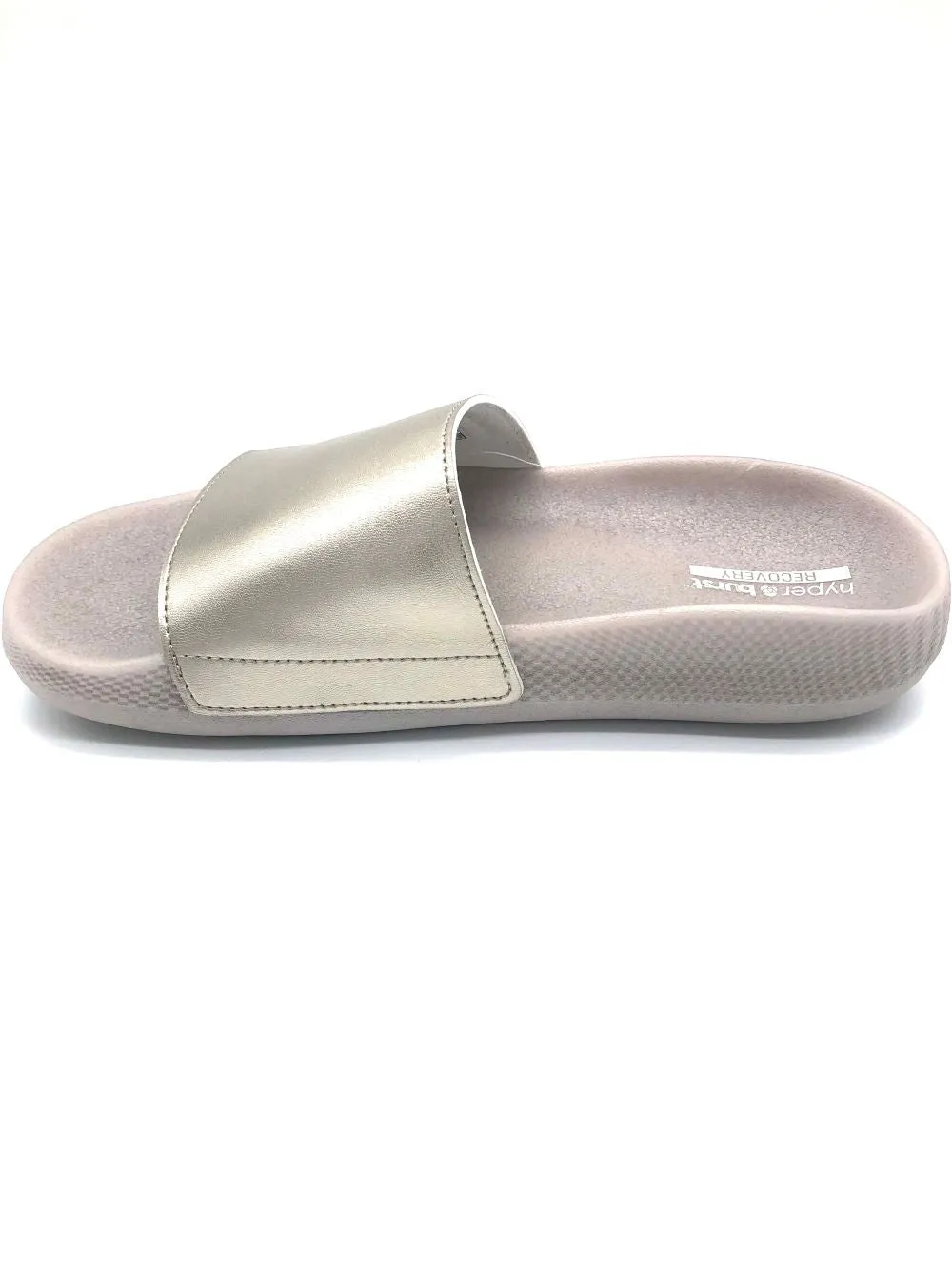 'Skechers' Women's Hyper Slide Shine On Sandal - Gold