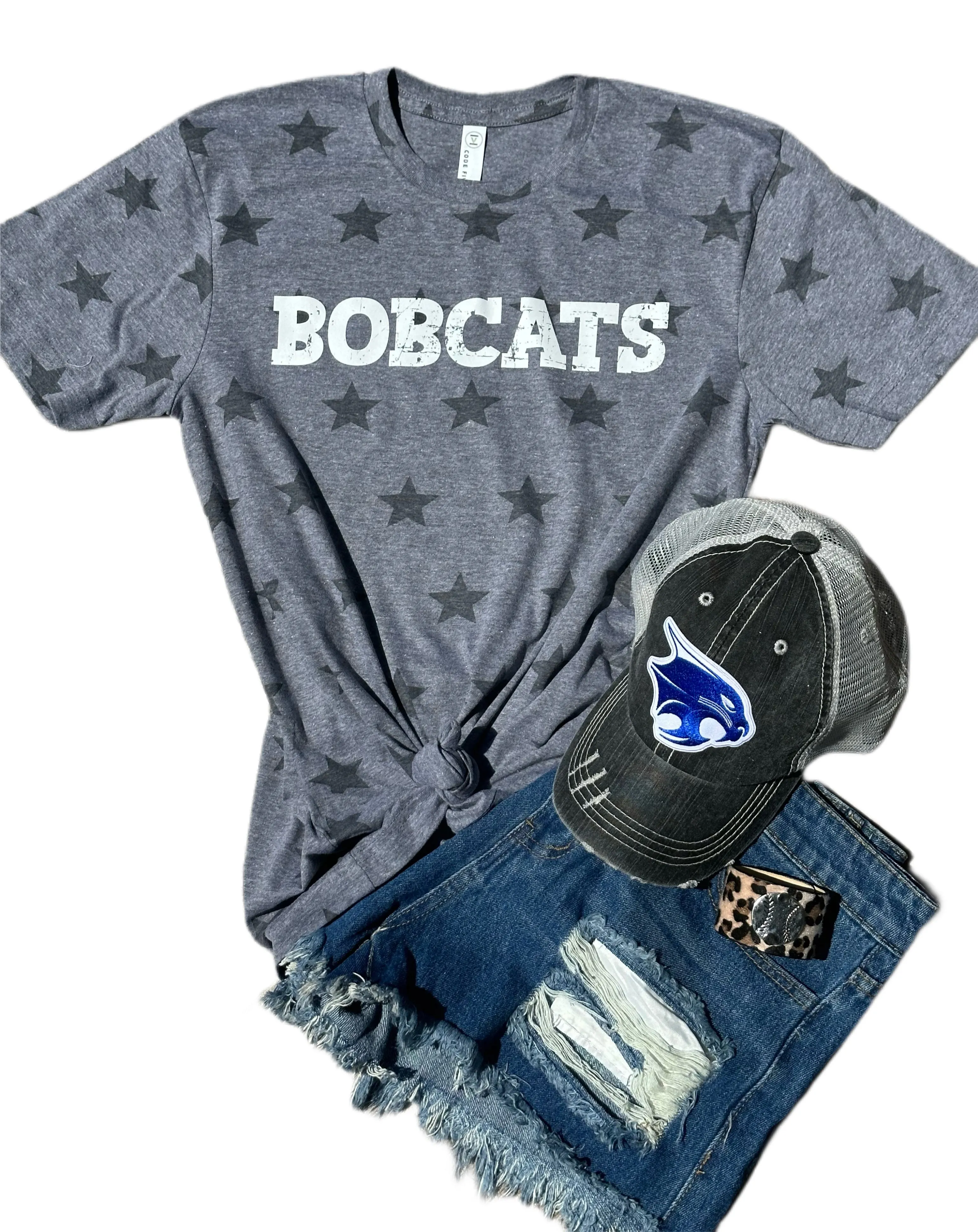 Stars & Bobcats Tee