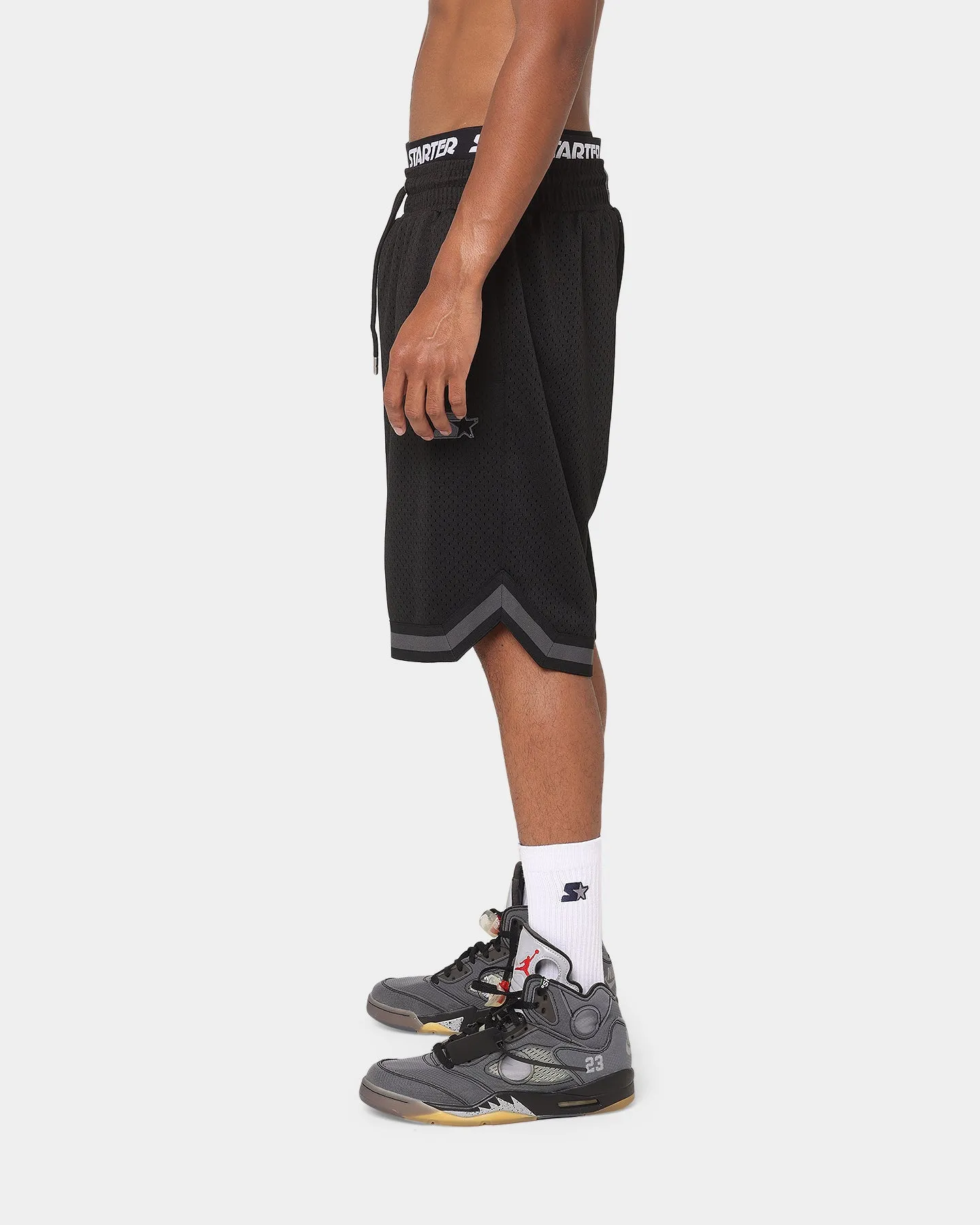 Starter Swish Basketball Shorts Black/Black