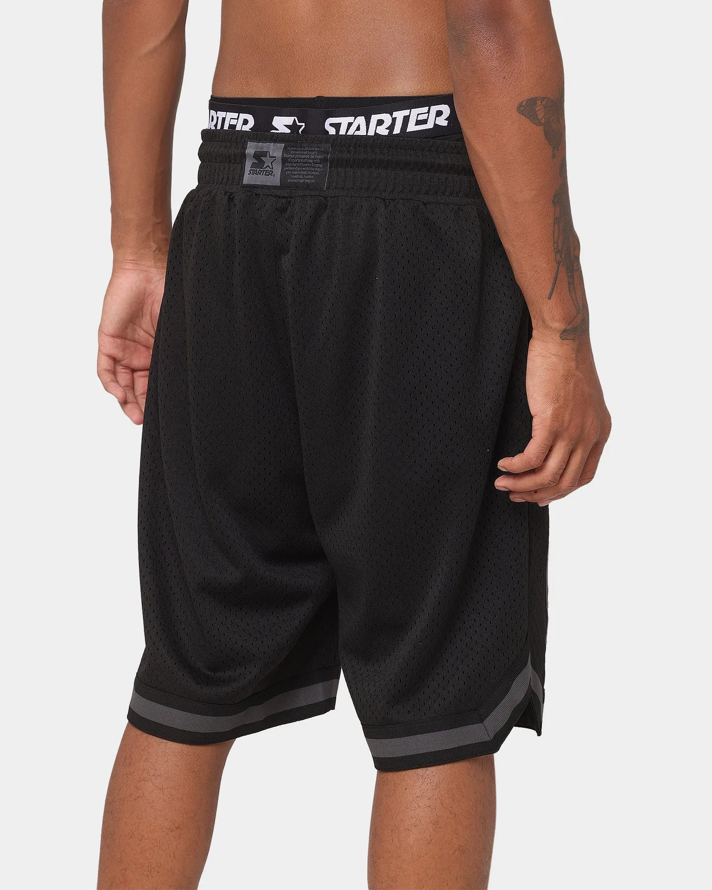 Starter Swish Basketball Shorts Black/Black