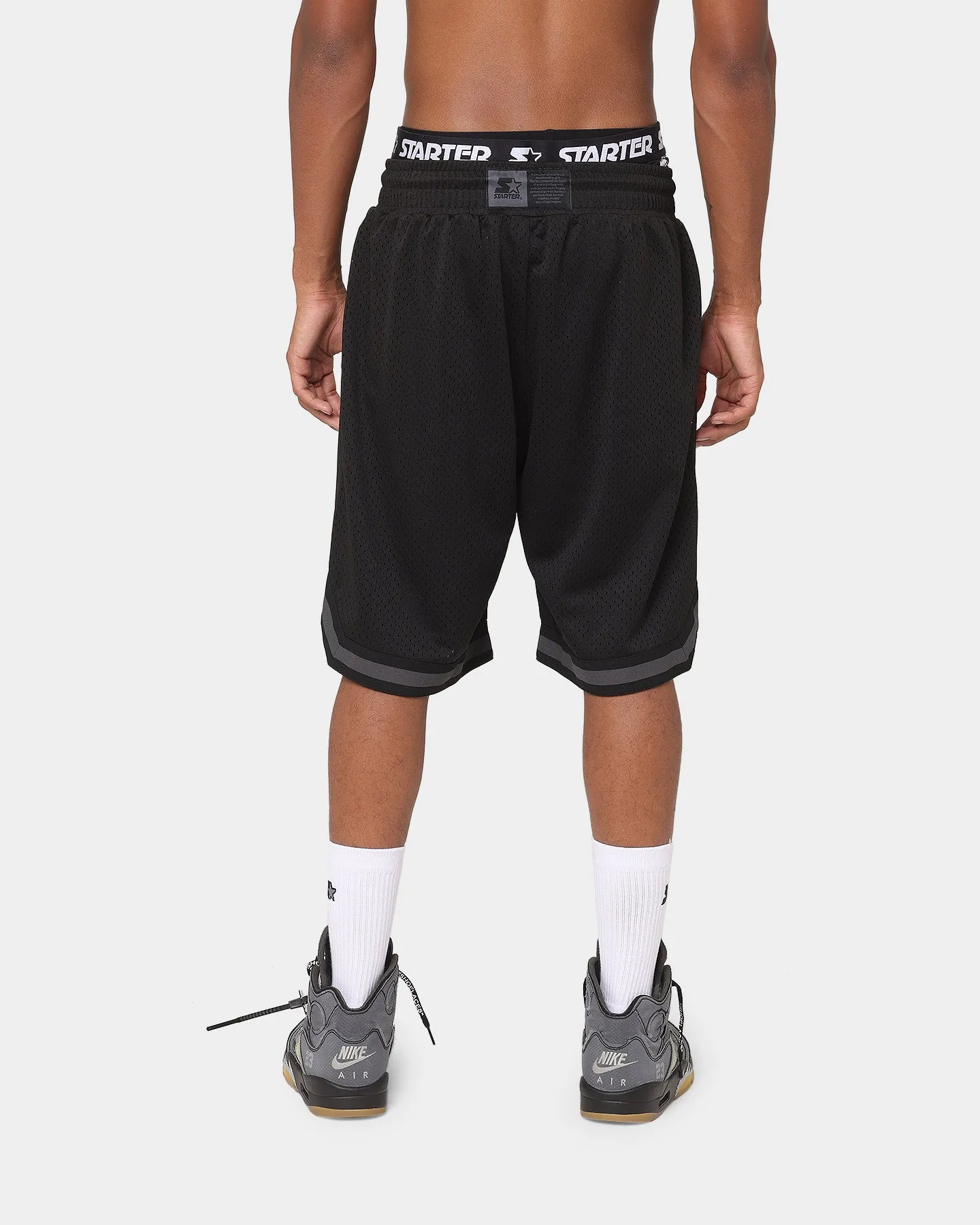 Starter Swish Basketball Shorts Black/Black