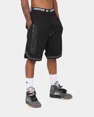 Starter Swish Basketball Shorts Black/Black