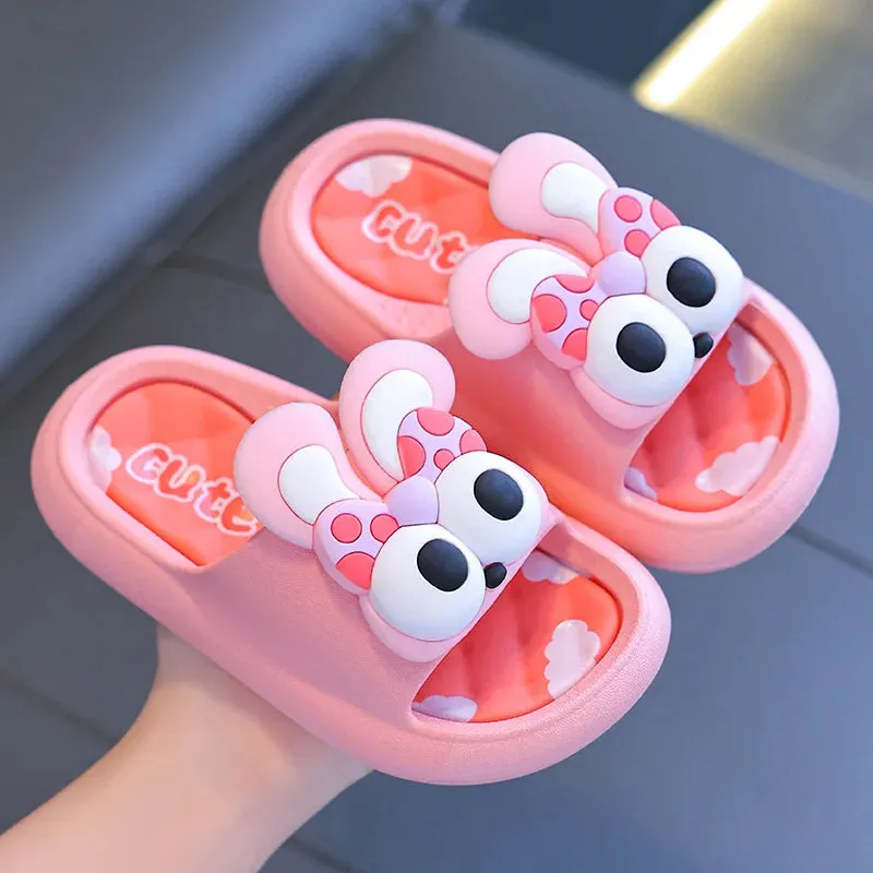 Summer children's slippers boys shoes non-slip soft bottom indoor bath family slippers kids shoes for girl